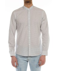 CAMICIA IN COTONE CON FANTASIA STAMPATA
