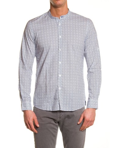 CAMICIA IN COTONE CON FANTASIA STAMPATA