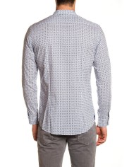 CAMICIA IN COTONE CON FANTASIA STAMPATA