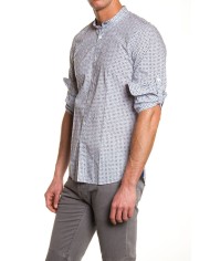 CAMICIA IN COTONE CON FANTASIA STAMPATA