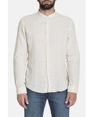 CAMICIA IN COTONE CON FANTASIA STAMPATA