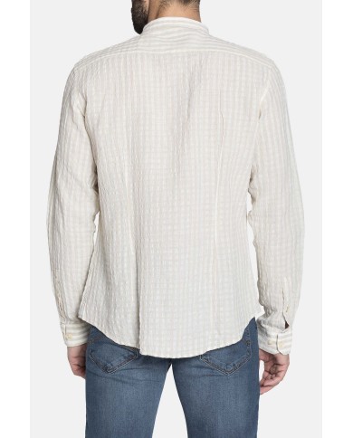 CAMICIA IN COTONE CON FANTASIA STAMPATA