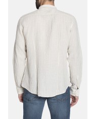 CAMICIA IN COTONE CON FANTASIA STAMPATA