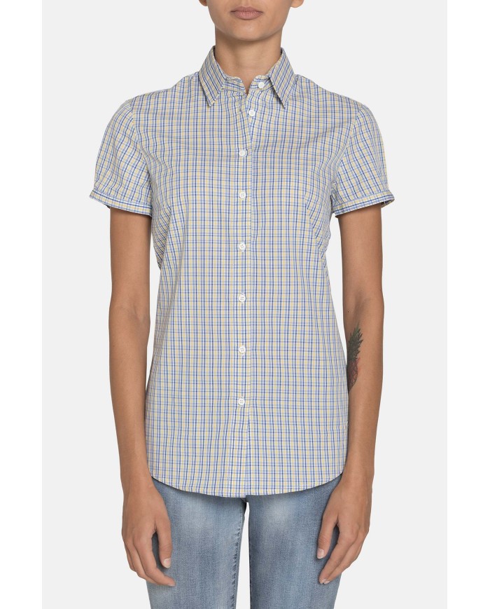 CAMICIA A QUADRI IN COTONE