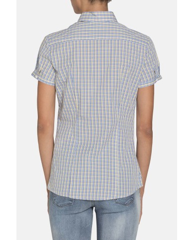 CAMICIA A QUADRI IN COTONE