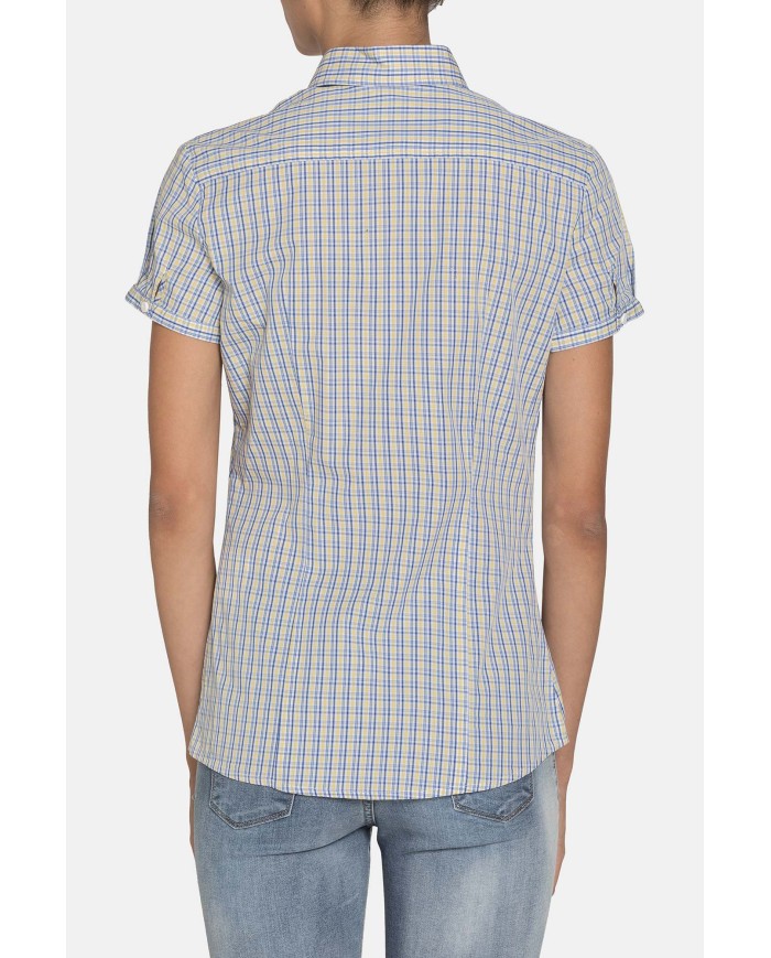 CAMICIA A QUADRI IN COTONE