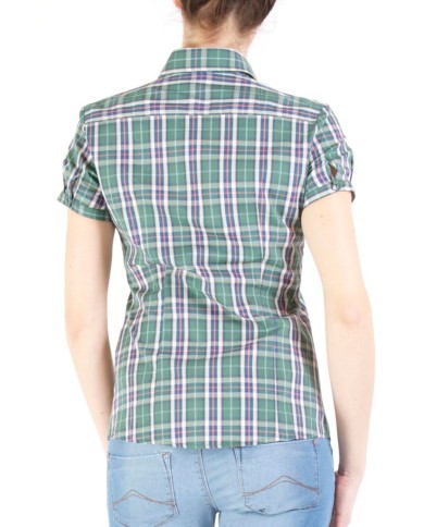 CAMICIA A QUADRI IN COTONE