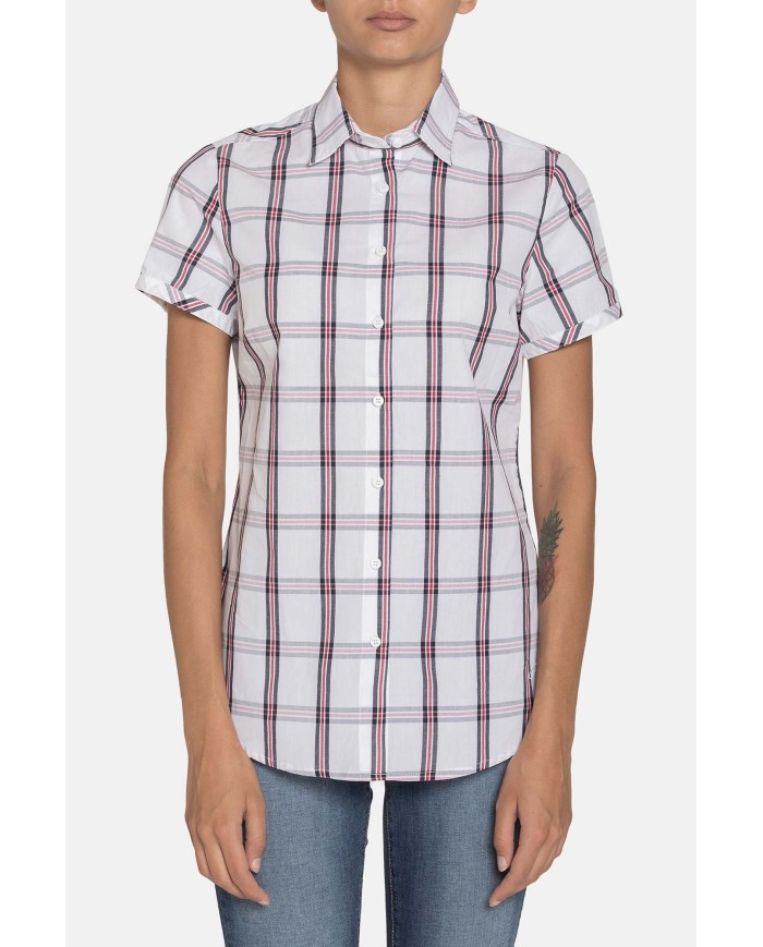 CAMICIA A QUADRI IN COTONE