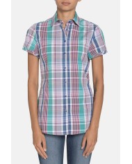 CAMICIA A QUADRI IN COTONE