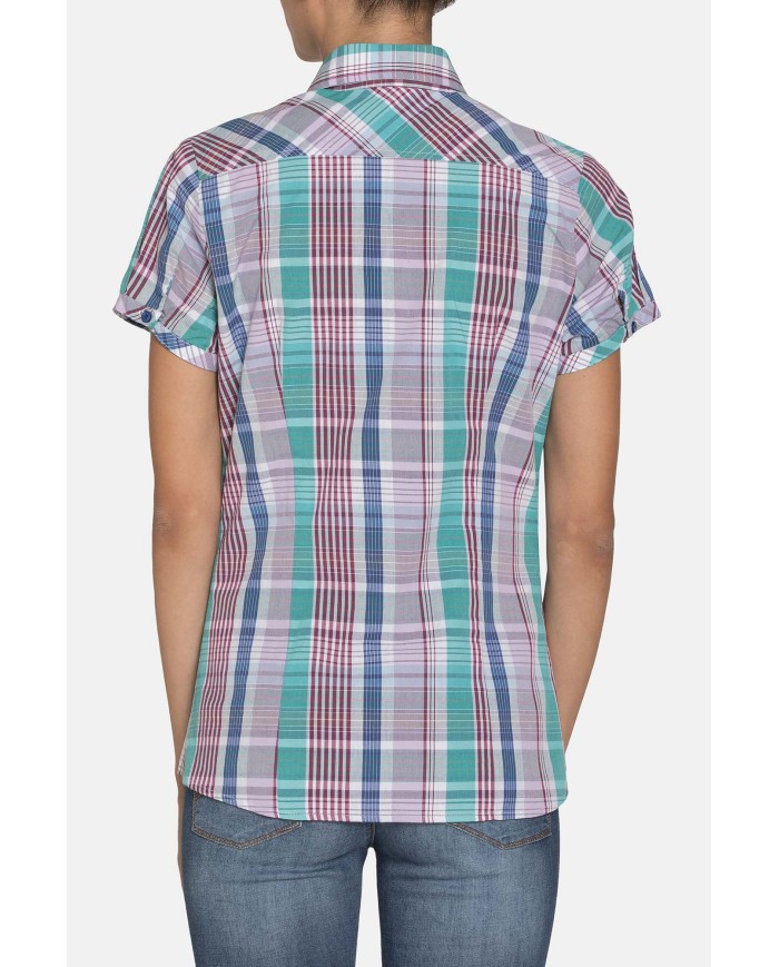 CAMICIA A QUADRI IN COTONE