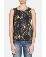 CANOTTA IN VISCOSA. Vestibilità regolare.