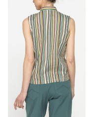 BLUSA SMANICATA CON FIOCCO