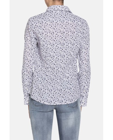 CAMICIA BASICA COTONE MISTO LINO