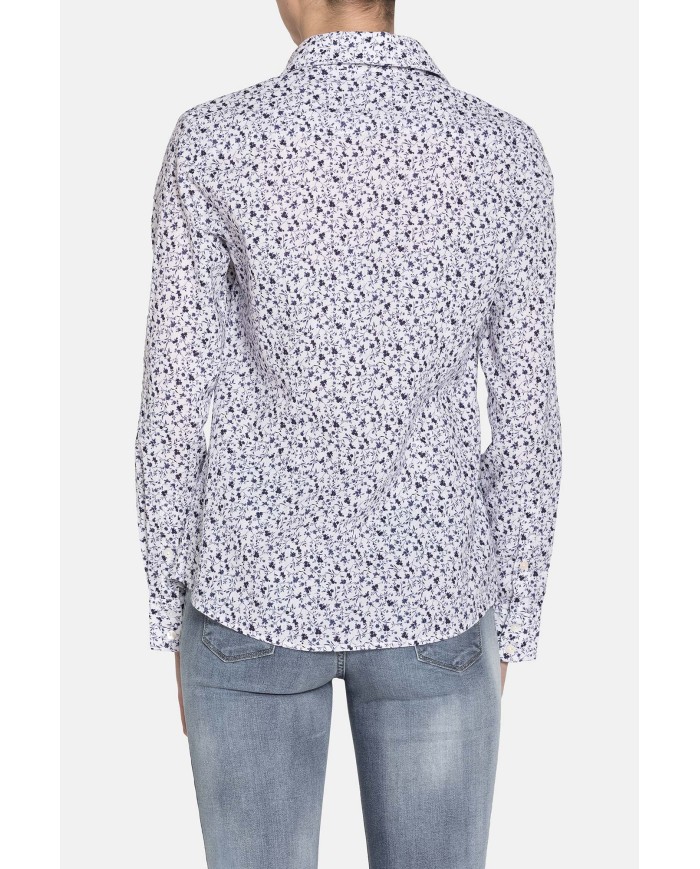 CAMICIA BASICA COTONE MISTO LINO