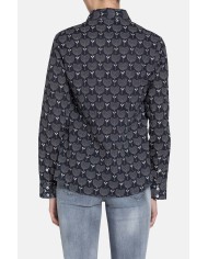 CAMICIA BASICA COTONE MISTO LINO