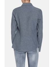 CAMICIA BASICA COTONE MISTO LINO