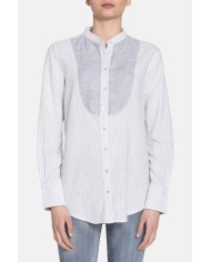CAMICIA COTONE MISTO LINO