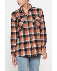 CAMICIA CLASSICA IN FLANELLA PESANTE