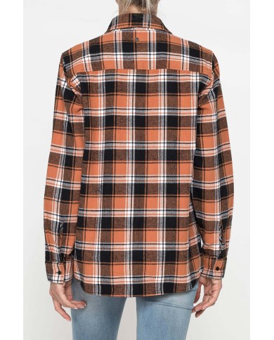 CAMICIA CLASSICA IN FLANELLA PESANTE