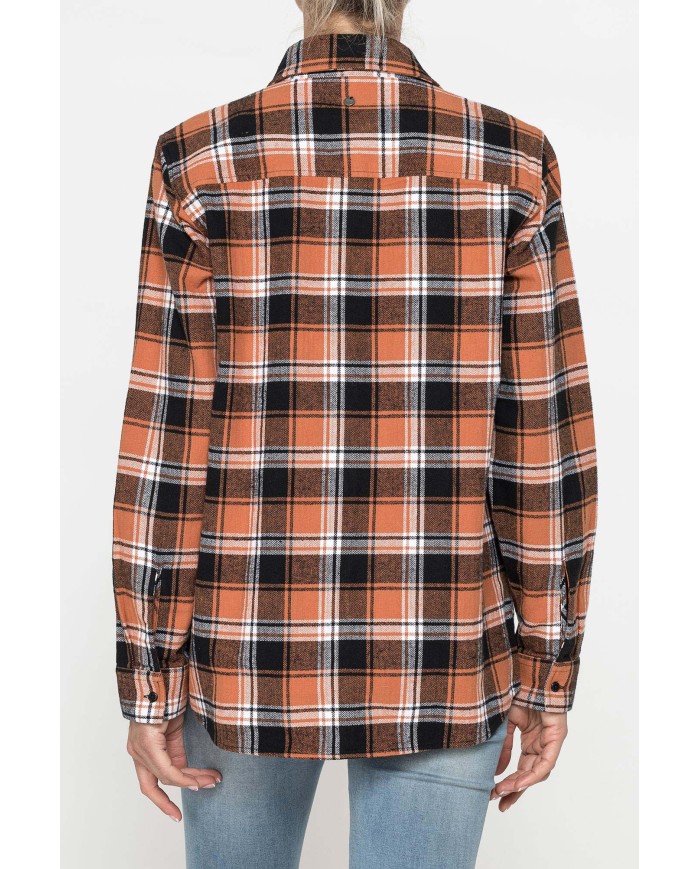 CAMICIA CLASSICA IN FLANELLA PESANTE