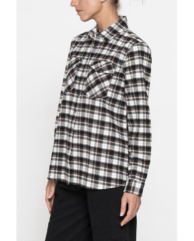 CAMICIA CLASSICA IN FLANELLA PESANTE