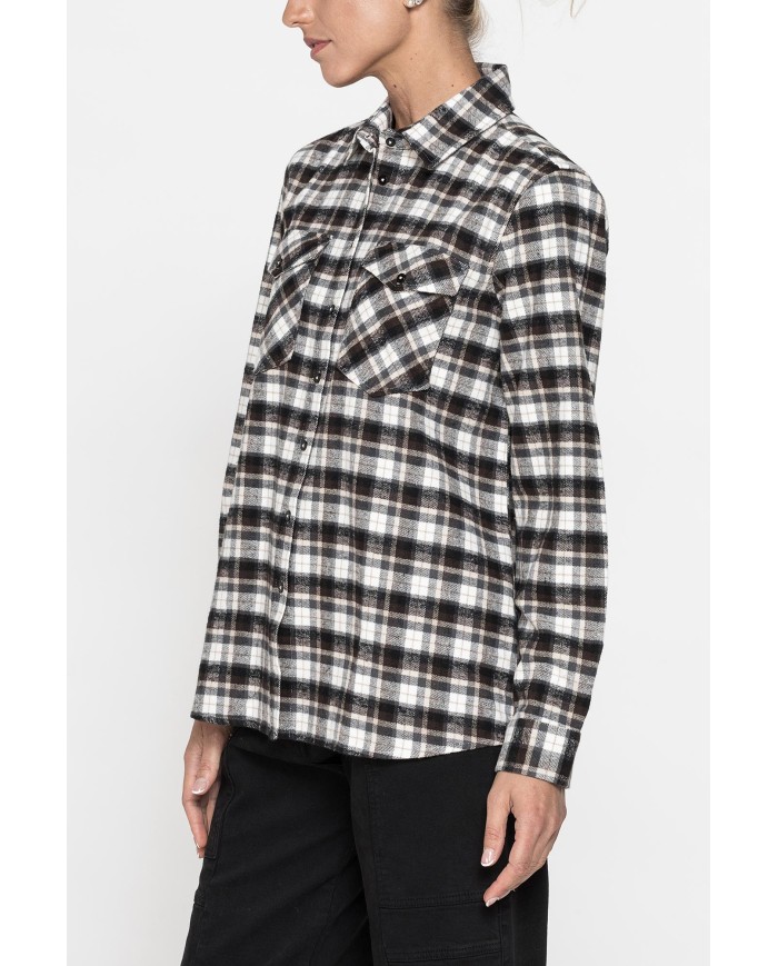 CAMICIA CLASSICA IN FLANELLA PESANTE