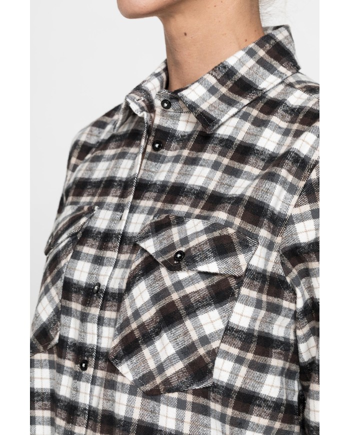 CAMICIA CLASSICA IN FLANELLA PESANTE