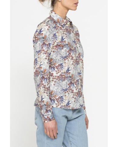 CAMICIA BASIC STAMPATA