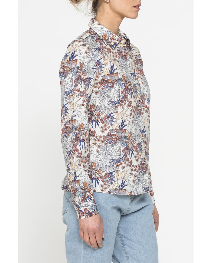 CAMICIA BASIC STAMPATA