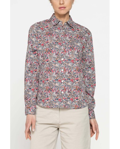 CAMICIA BASIC STAMPATA