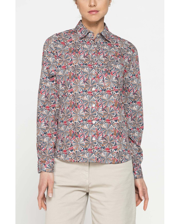 CAMICIA BASIC STAMPATA