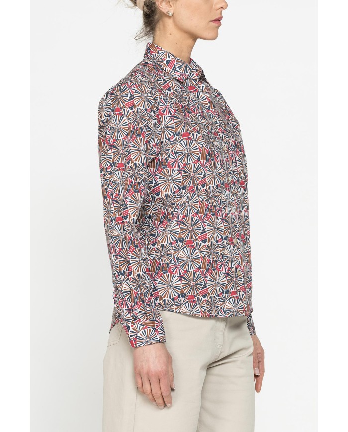 CAMICIA BASIC STAMPATA