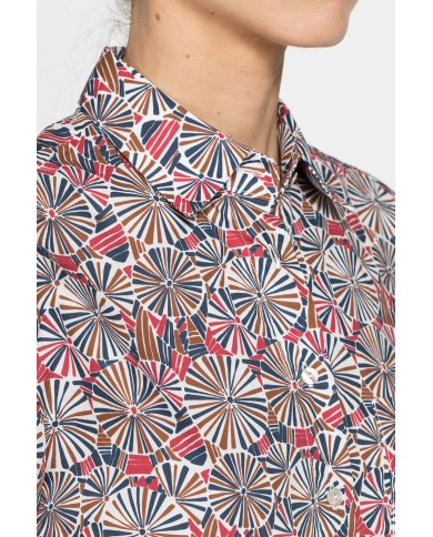 CAMICIA BASIC STAMPATA