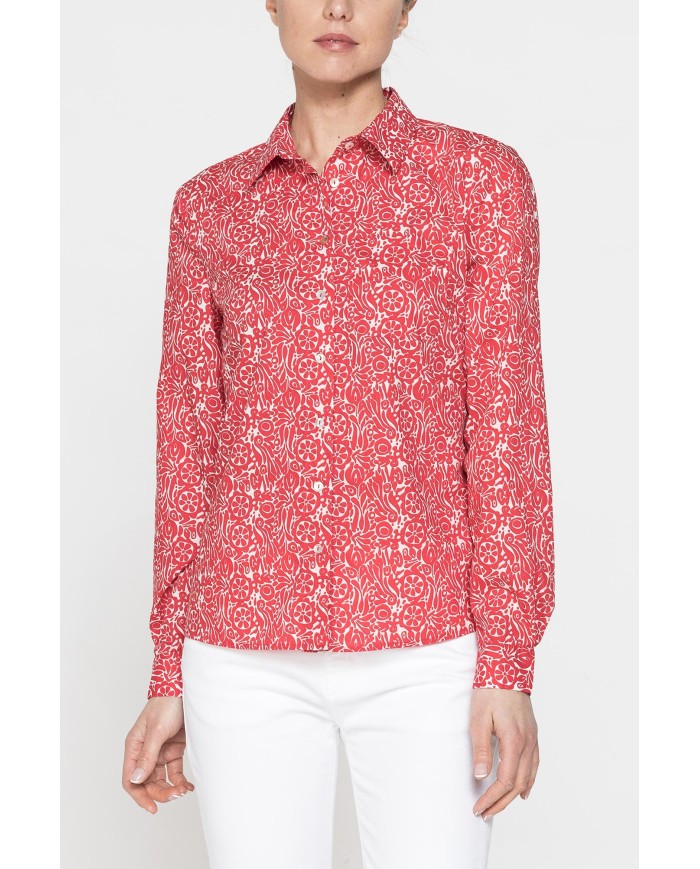 CAMICIA BASIC STAMPATA