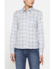 CAMICIA BASIC STAMPATA