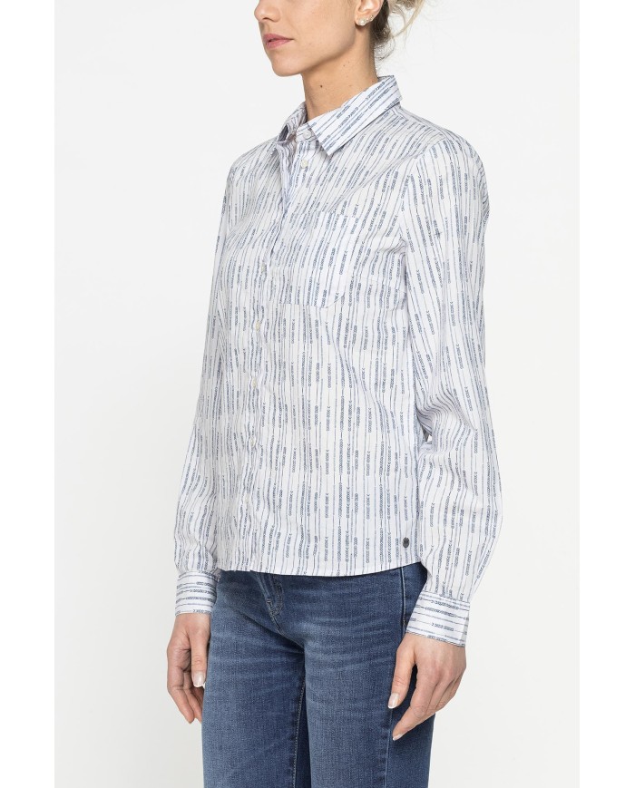 CAMICIA BASIC STAMPATA