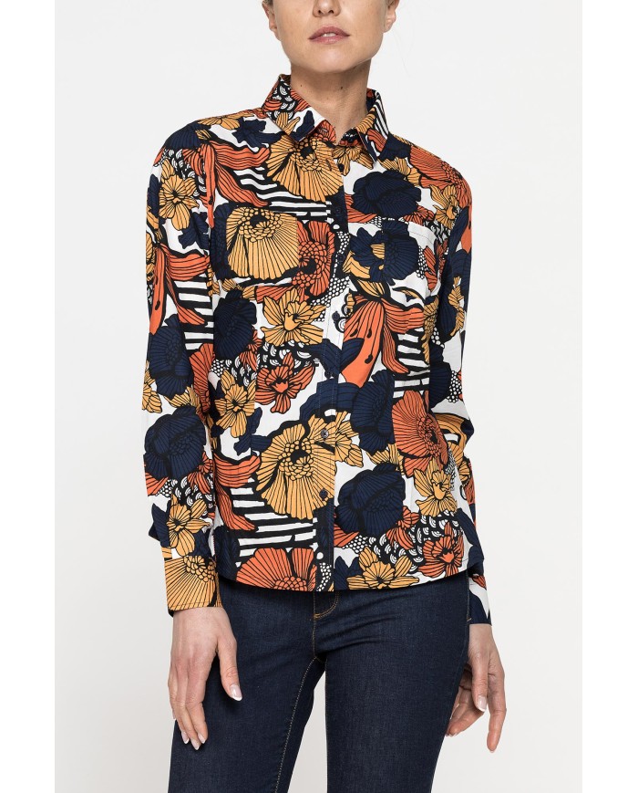 CAMICIA SFIANCATA IN MUSSOLA