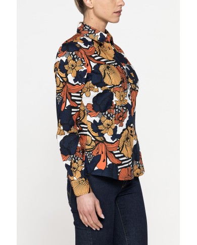 CAMICIA SFIANCATA IN MUSSOLA