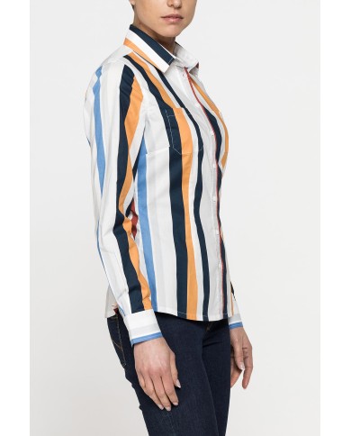 CAMICIA SFIANCATA IN MUSSOLA