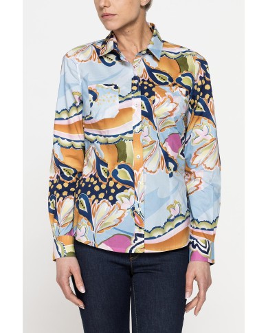 CAMICIA SFIANCATA IN MUSSOLA