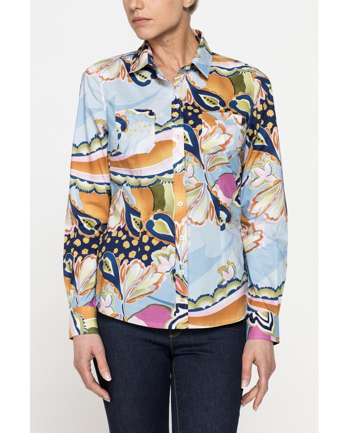 CAMICIA SFIANCATA IN MUSSOLA