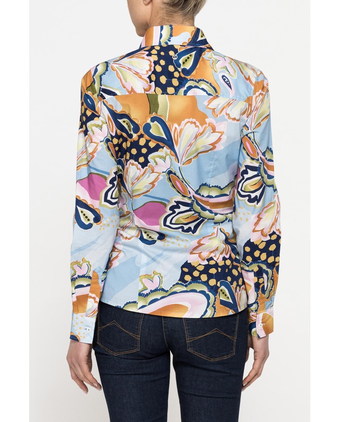 CAMICIA SFIANCATA IN MUSSOLA