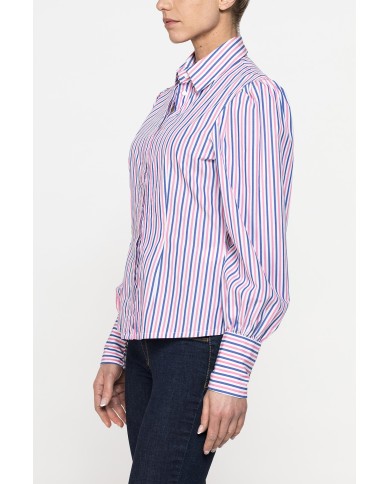 CAMICIA REGULAR FIT CON MANICHE A SBUFFO