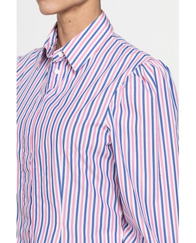 CAMICIA REGULAR FIT CON MANICHE A SBUFFO