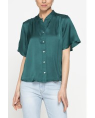 CAMICIA MORBIDA A MANICHE CORTE