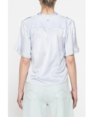 CAMICIA MORBIDA A MANICHE CORTE