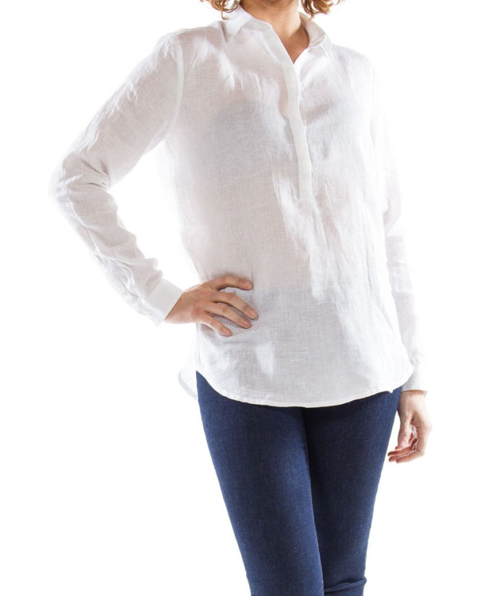 BLUSA IN LINO 100%