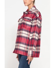 CAMICIA A QUADRI OVERSIZE