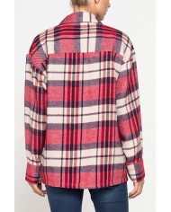 CAMICIA A QUADRI OVERSIZE