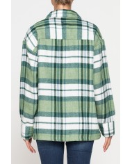 CAMICIA A QUADRI OVERSIZE